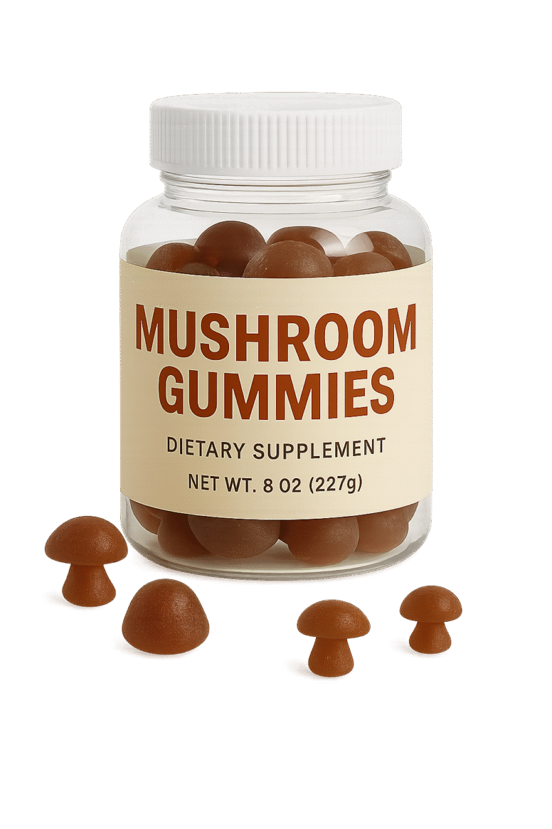 蘑菇软糖透明 MUSHROOM GUMMY
