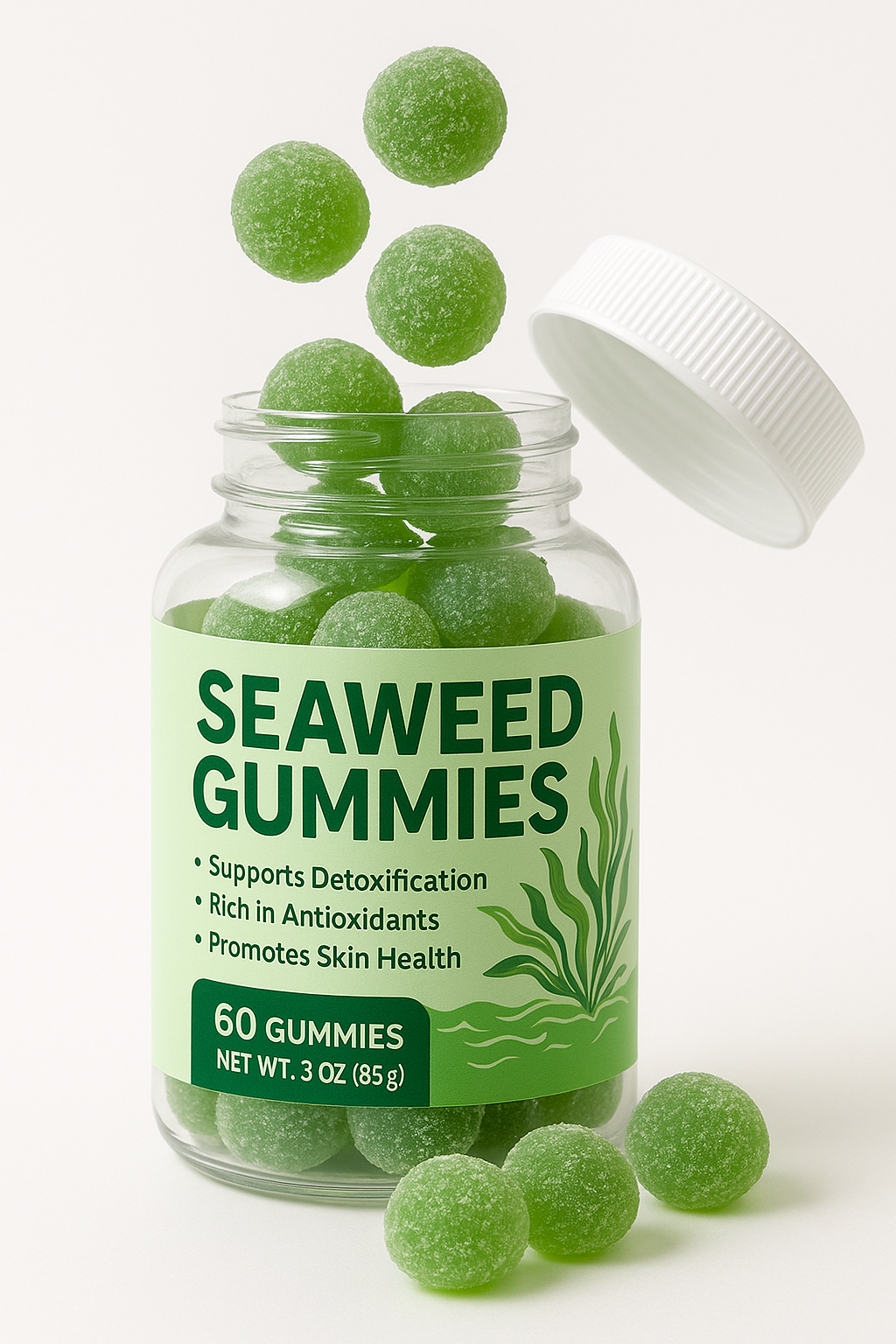 海藻软糖图片 SEAWEED GUMMIES