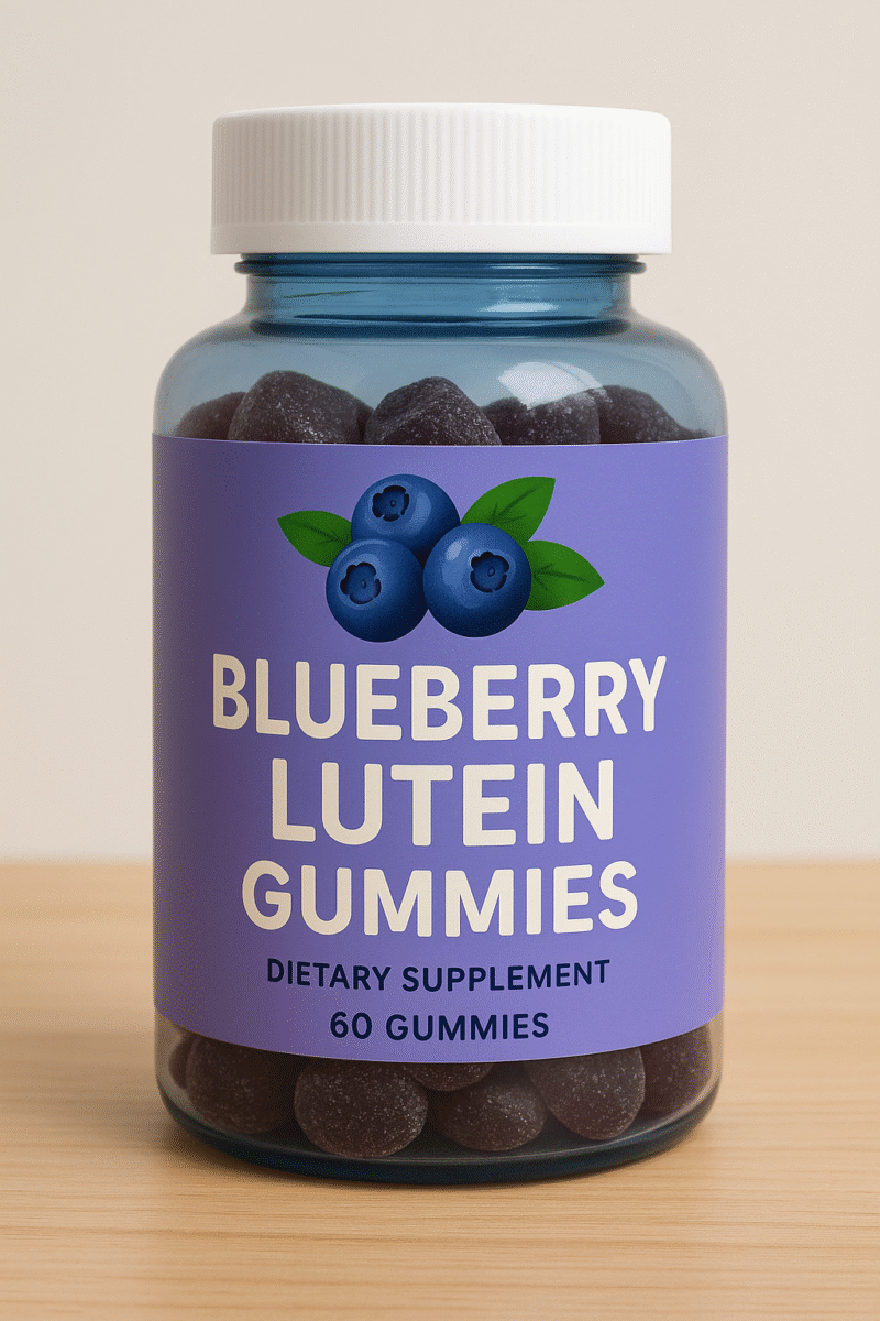 蓝莓叶黄素软糖 Blueberry Lutein Gummies